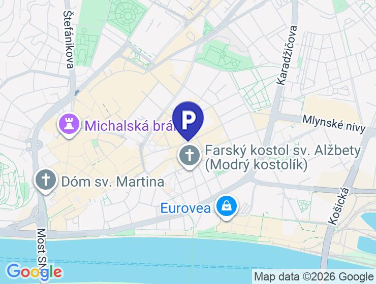 Garážové státie na prenájom v samostatnom boxe na Dunajskej ulici