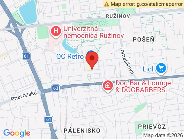 Garážové státie v OC RETRO