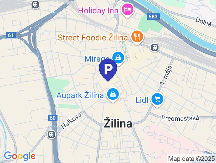 Garážový box na predaj v parkovacom dome na Hlinách