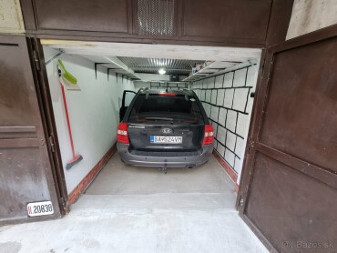 Samostatná garáž na prenájom v Bratislave - Vrakuňa