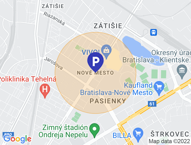 Hľadám dlhodobý parking - BA Ružinov, Nové Mesto