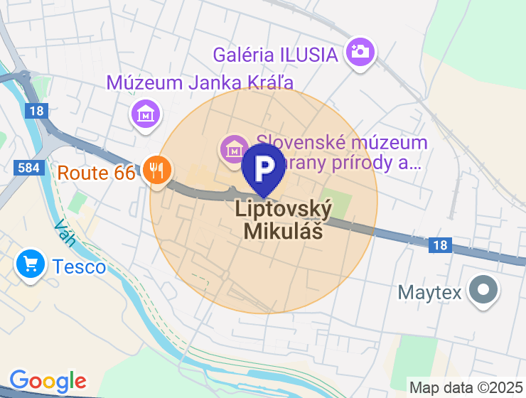 Hľadám garáž na Nábreží v Liptovskom Mikuláši