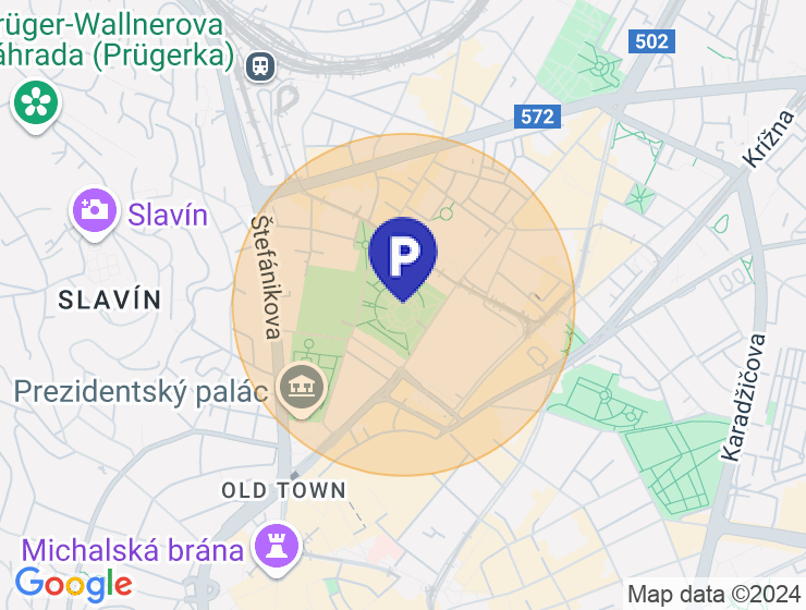 Hľadám na prenájom parkovacie miesto, Nám. Slobody , Bratislava