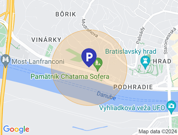 Hladam parking Zuckermandel