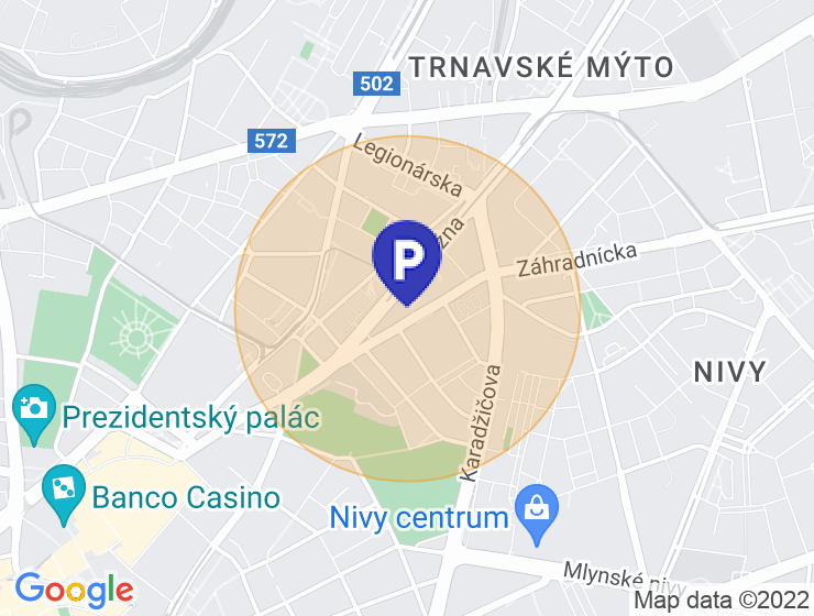 Hľadám parkovacie miesto na dlhodobý prenájom