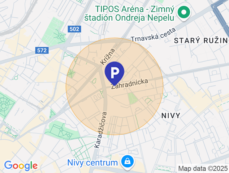 Hľadám parkovanie alebo garáž