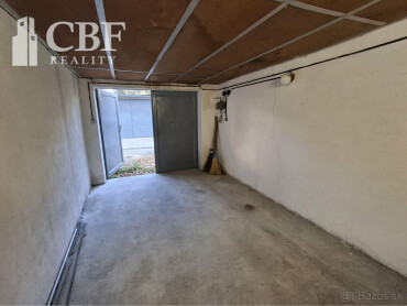 Predaj garáže s elektrinou na ulici Pionierov v Rožňave