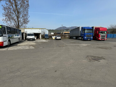 Prenájom vonkajších parkovacích miest pre kamióny a autobusy