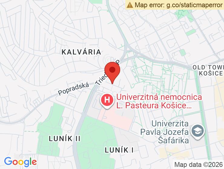Košice, Súľovská - prenájom vonkajšieho parkovacieho miesta