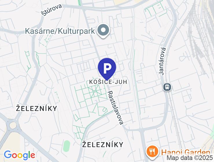 Krytá garáž na prenájom v Košiciach - Juh