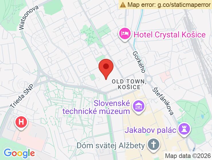 Kryté parkovacie miesto na prenájom v Košiciach - centrum