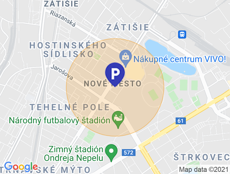 Kúpim garážove miesto - Vajnorská 98