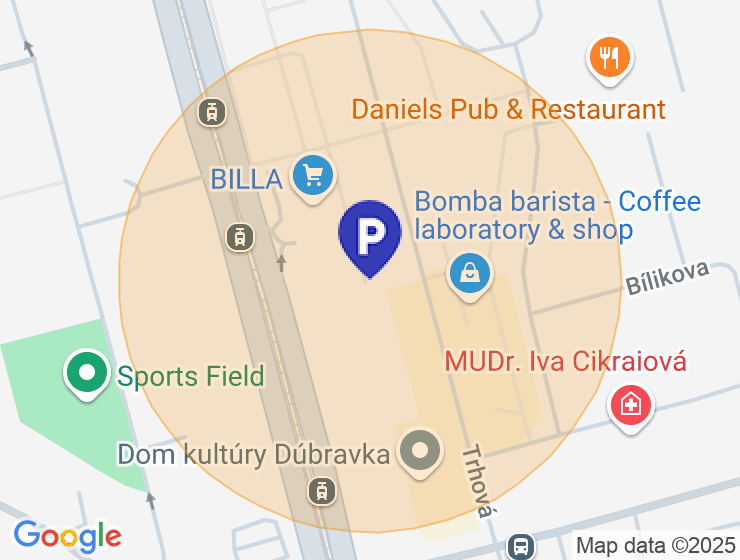 Kúpim / vezmem do  dlhodobého prenajmu parkovacie miesto v Rustice