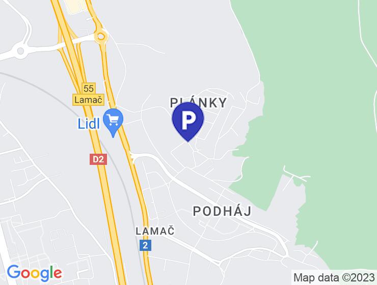 Lamač - státie v bytovke v spoločnej garáži