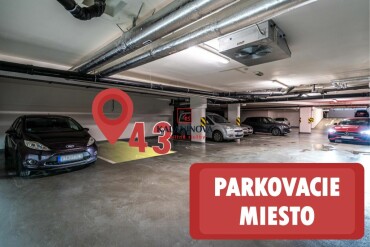 Prenájom vnútorného parkovacieho miesta v Košiciach, Strojárenská 11F