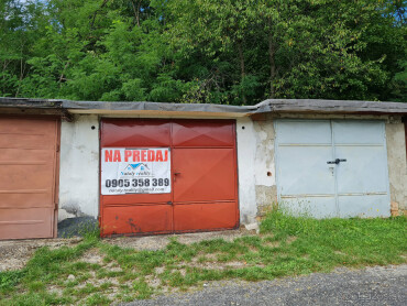 Predaj murované garáže na Pálovickej ceste vo Veľkom Krtíši