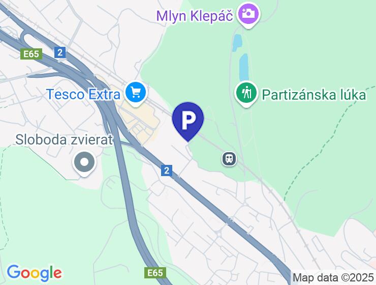 Mokrohájska Bratislava - prenájom garážového miesta