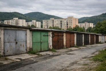 Prenájom plechovej garáže v radovej zástavbe na ulici THK