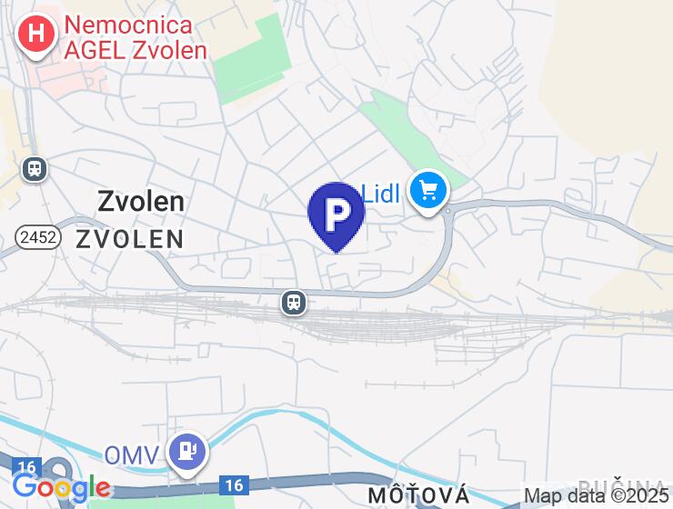 Murovaná garáž 19 m2 na predaj vo Zvolene