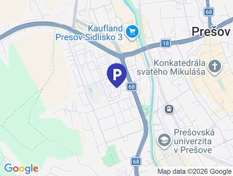 Murovaná garáž 25m² s elektrinou na predaj v Prešove