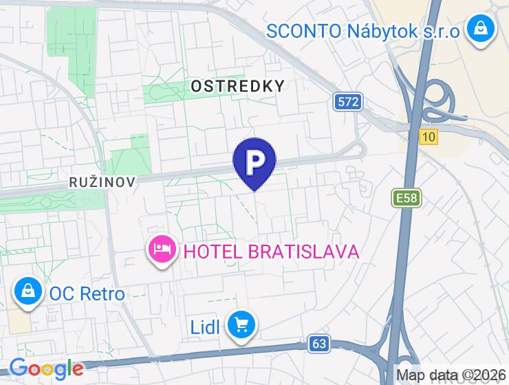 Murovaná garáž na predaj na Exnárovej ulici v Bratislave
