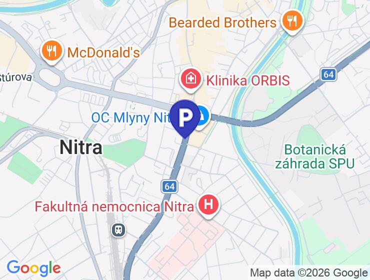 Murovaná garáž na predaj na Štefánikovej ulici v Nitre