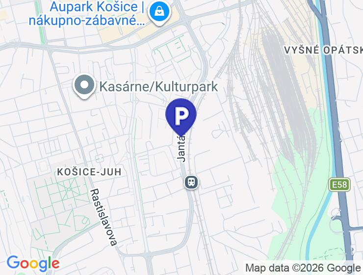 Murovaná garáž na predaj pri Jantárovej ulici, Košice