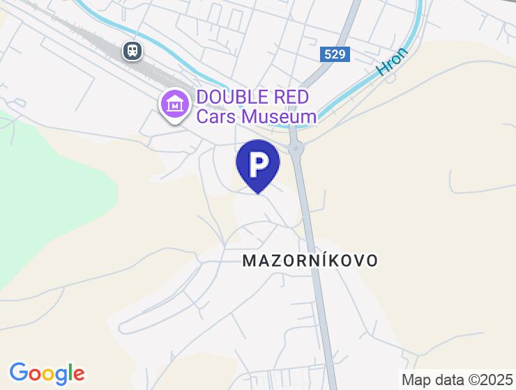 Murovaná garáž na predaj s elektrinou v Brezne