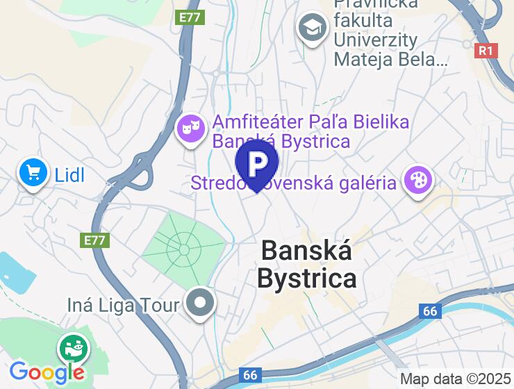 Murovaná garáž na predaj v Banskej Bystrici na Stoličkovej ulici