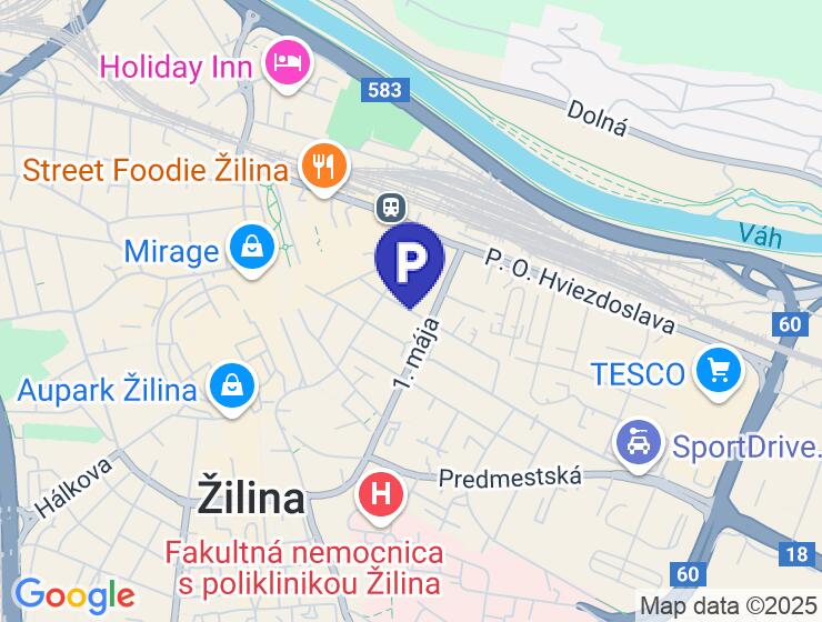 Murovaná garáž na predaj v centre mesta