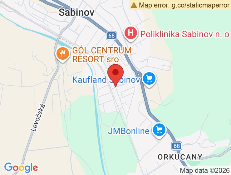 Murovaná garáž na predaj v Sabinove, ul. Komenského