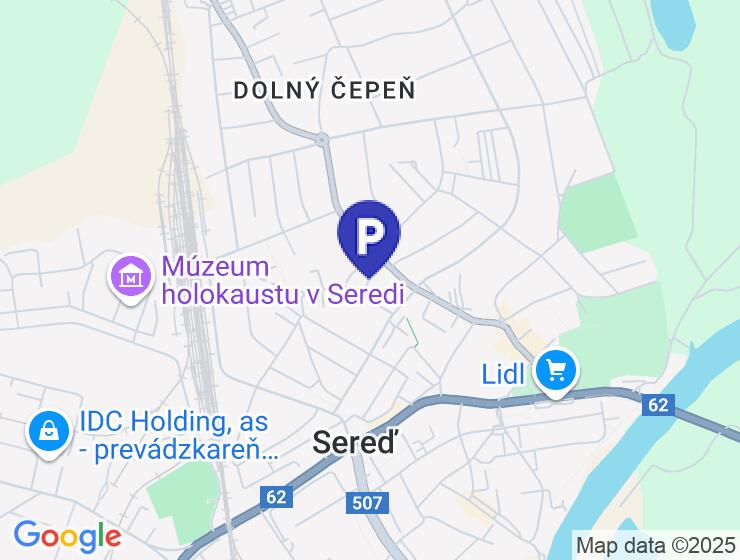 Murovaná garáž na predaj v Seredi na Hornomajerskej ulici