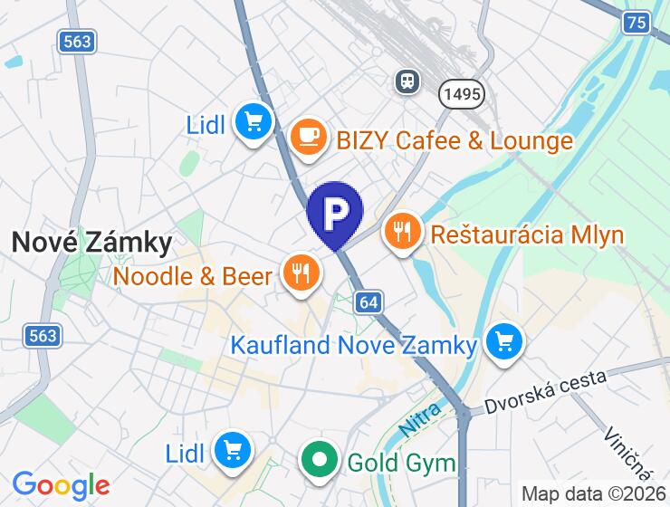Murovaná garáž na prenájom v centre mesta