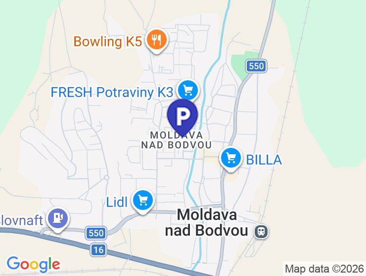 Murovaná garáž na prenájom v Moldave nad Bodvou