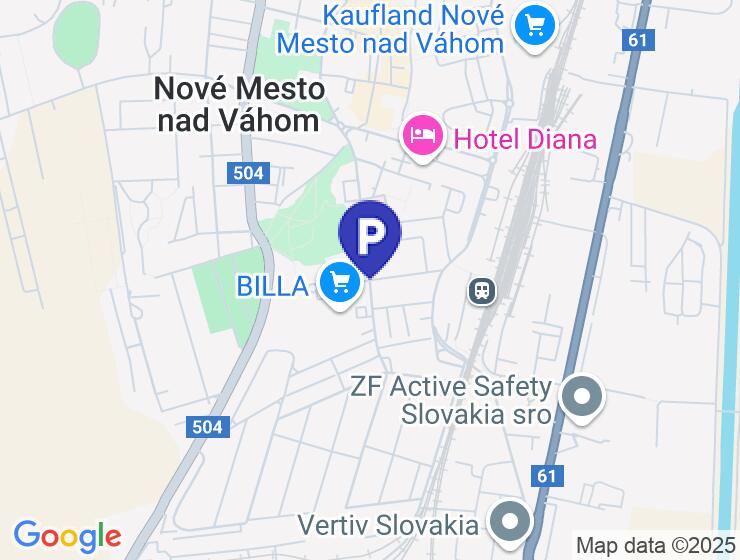 Murovaná garáž na prenájom v Novom Meste n/V, 20m2, s elektrinou