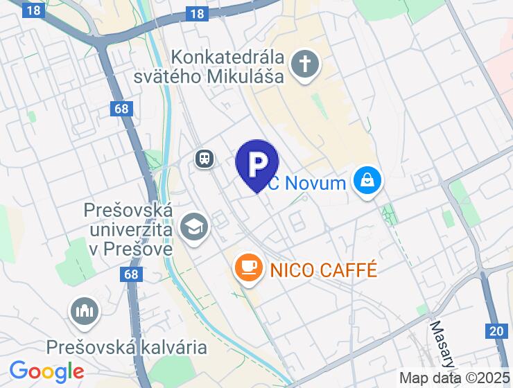Murovaná garáž na prenájom v Prešove