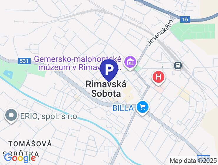 Murovaná garáž na prenájom v Rimavskej Sobote