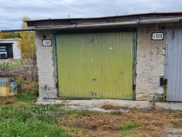 Na predaj garáž pri Gewise s pozemkom
