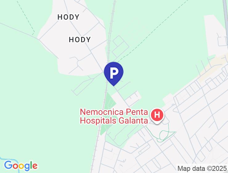 Na predaj 2 vonkajšie parkovacie miesta v Galante West