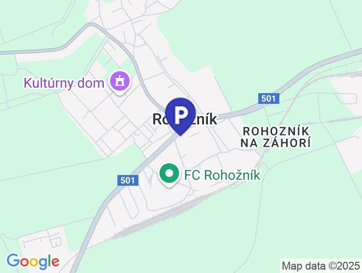 Na predaj betónová garáž v obci Rohožník s prenájom pozemku