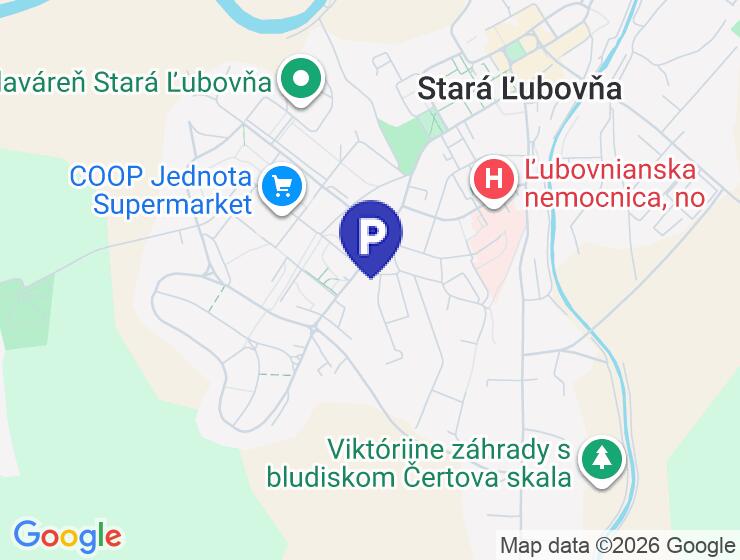 Na predaj dlhá garáž v Starej Ľubovni