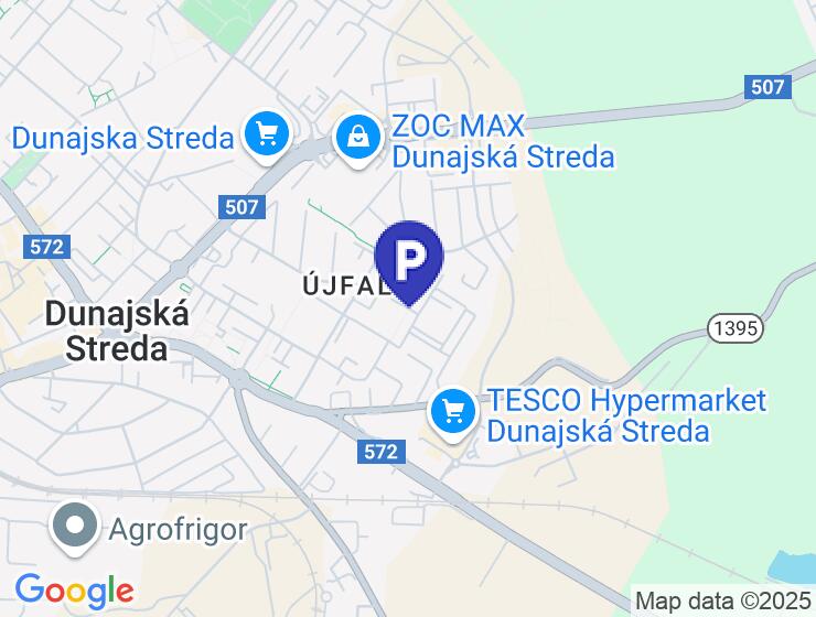 Na predaj: Garáž 14 m2 v podzemnej časti bytového domu, Dunajská Streda