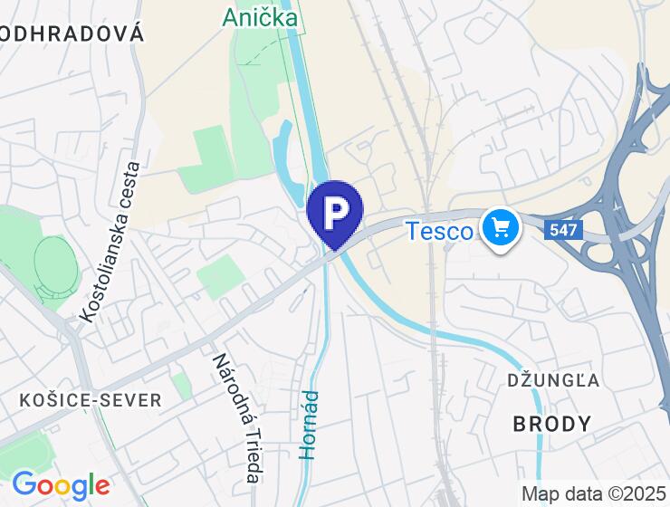 Na predaj garáž 18 m2 na Hlinkovej a Národnej triede v Košiciach