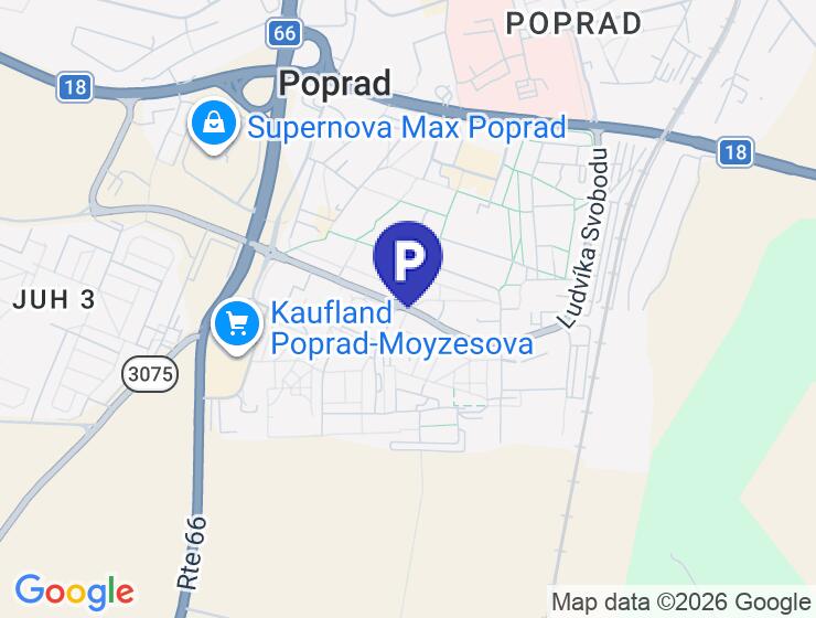 Na predaj garáž 18 m² na Ul. Ludvíka Svobodu v Poprade