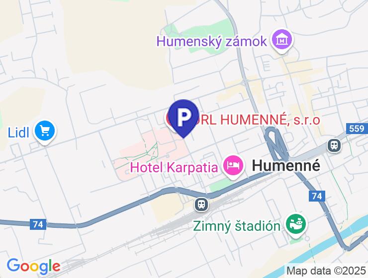 Na predaj garáž 18 m² v Humennom na ulici Nemocničná