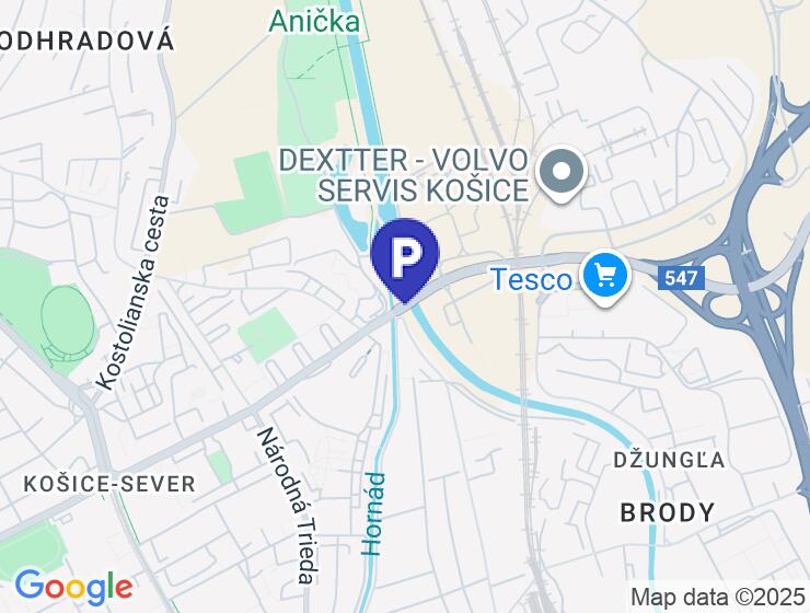 Na predaj garáž 18m2 v Košiciach, Hlinkova/Národná trieda