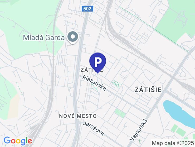 Na predaj garáž 19,84 m² v Bratislave - Nové Mesto