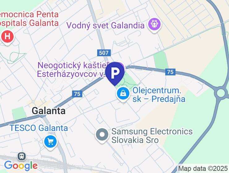 NA PREDAJ: garáž 21m2 v Galante na Parkovej ulici