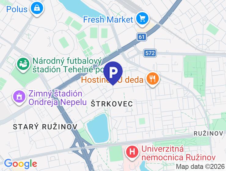 Na predaj garáž na Haburskej ulici pri Štrkovci