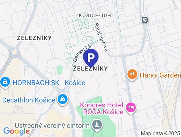 Na predaj garáž na Krakovskej ulici v Košiciach